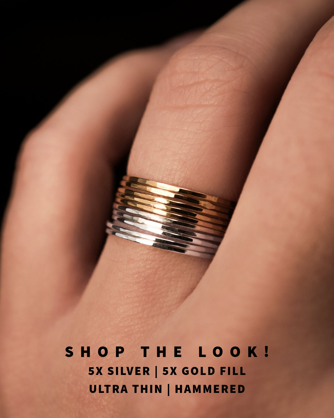 Ultra Thin Ring, 14K Gold Fill