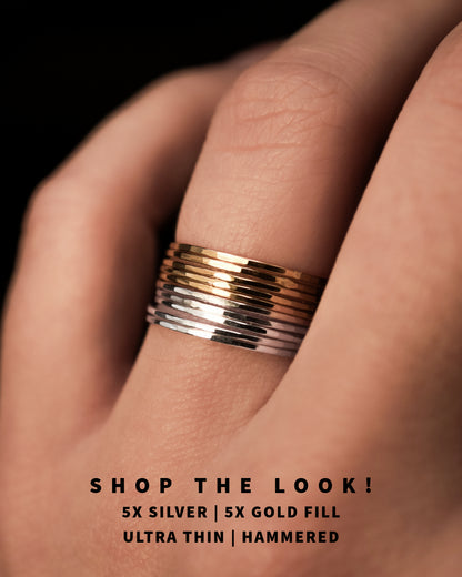 Ultra Thin Ring, 14K Gold Fill