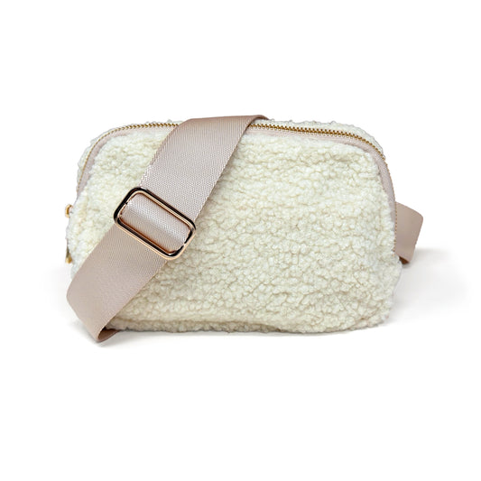 Shearling Crossbody Bag