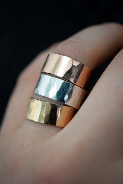 Wide Band, 14K Rose Gold Fill