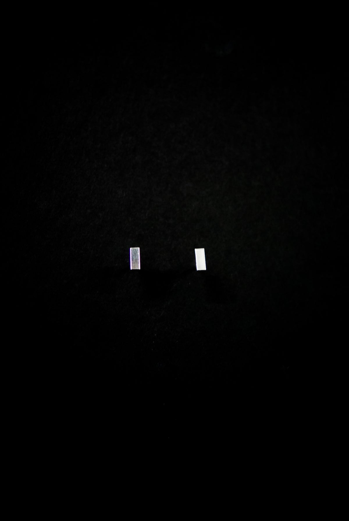 Mini Mirror Stud Earrings, Gold Fill, Rose Gold Fill, or Sterling Silver
