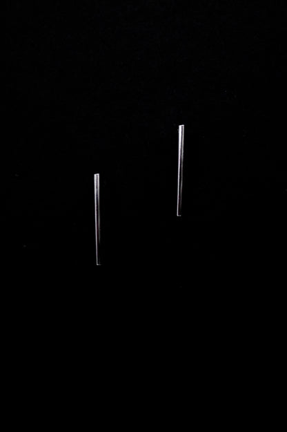 Bar Stud Earrings, Gold Fill, Rose Gold Fill or Sterling Silver