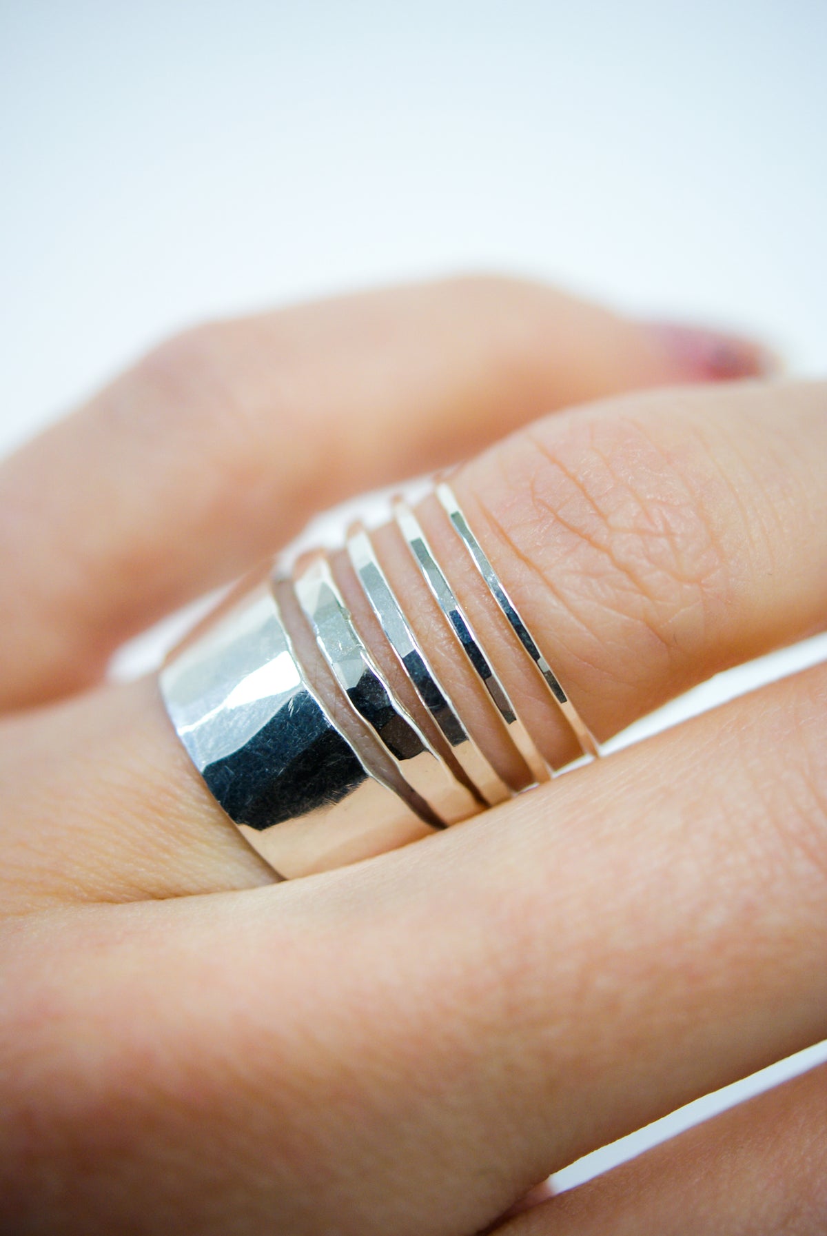 Wide Band, Sterling Silver