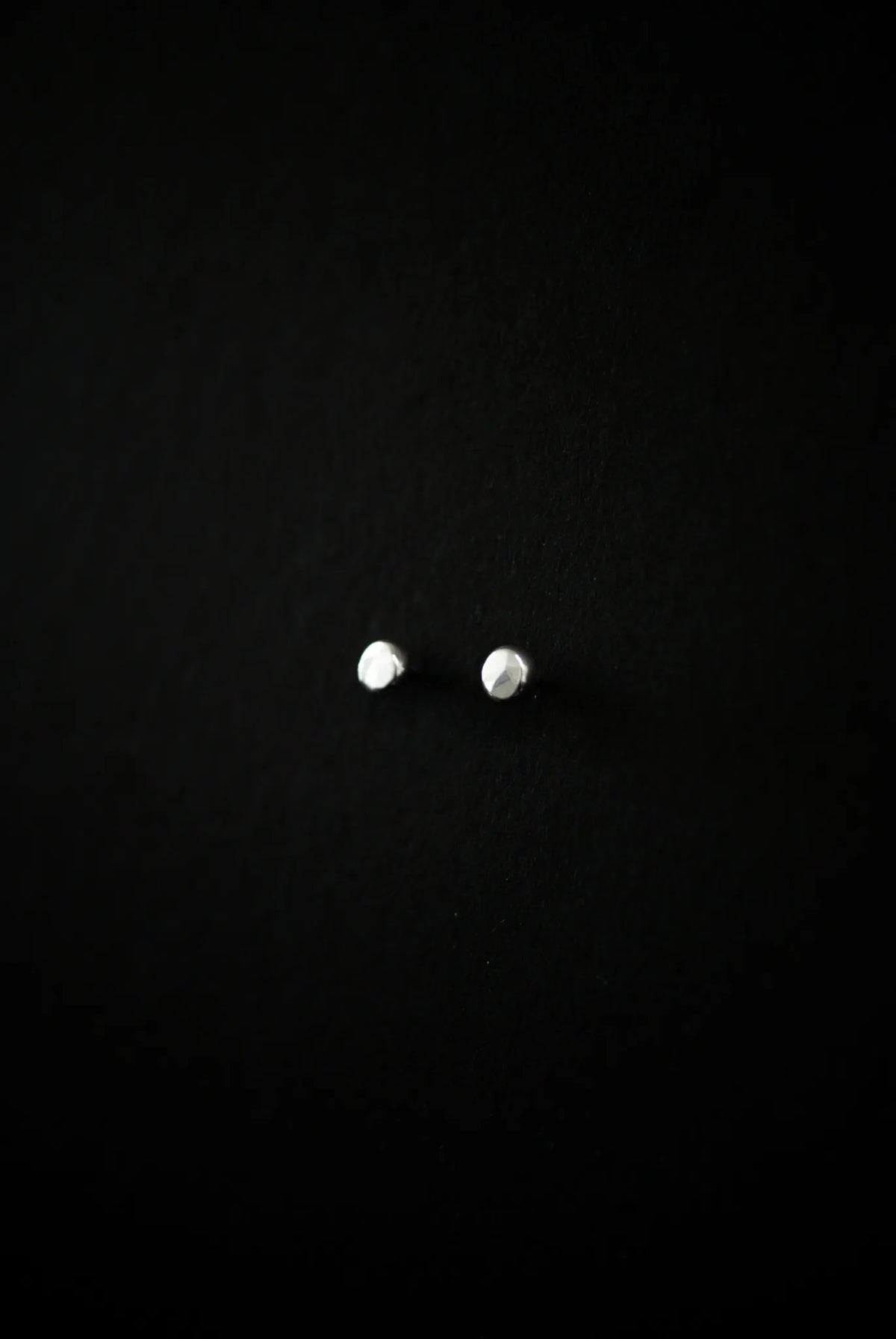 Pebble Stud Earrings, Sterling Silver