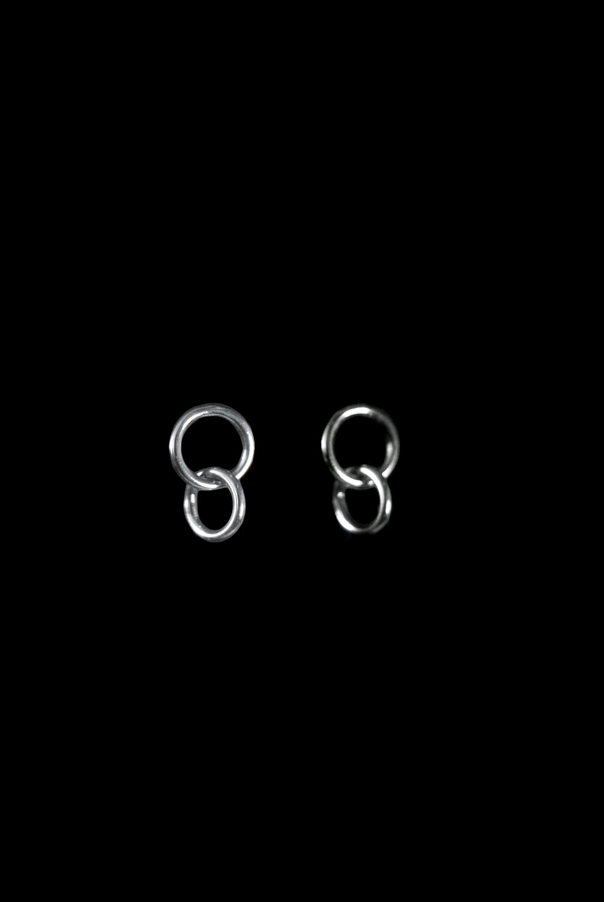 Link Stud Earrings, Gold Fill, Rose Gold Fill, or Sterling Silver