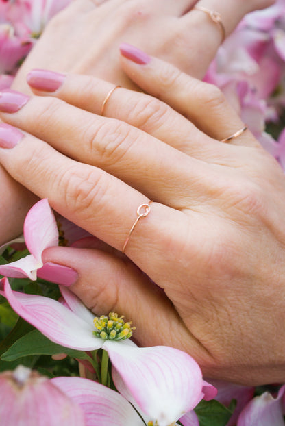 Open Knot Ring, Sterling Silver