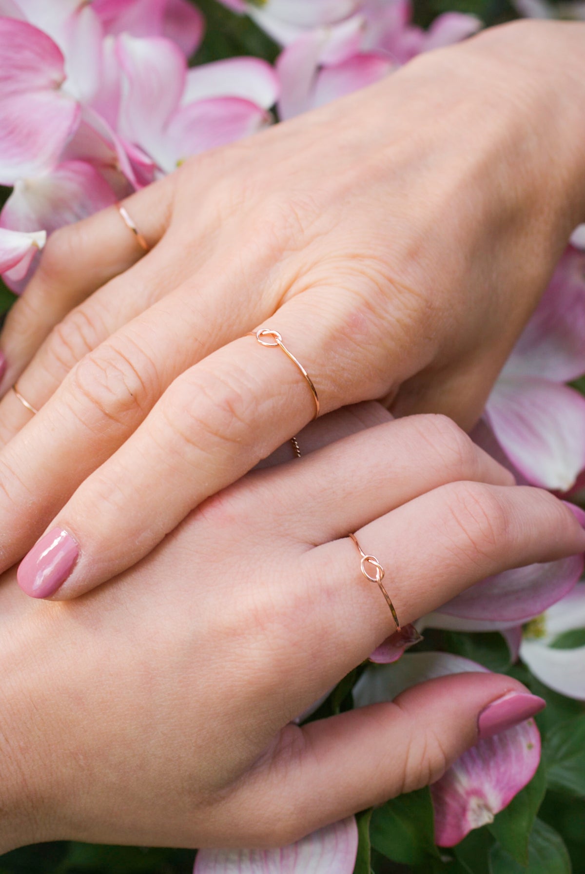 Open Knot Ring, Sterling Silver
