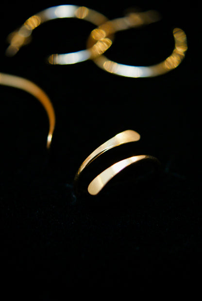 Sunburst Ring, 14K Gold Fill
