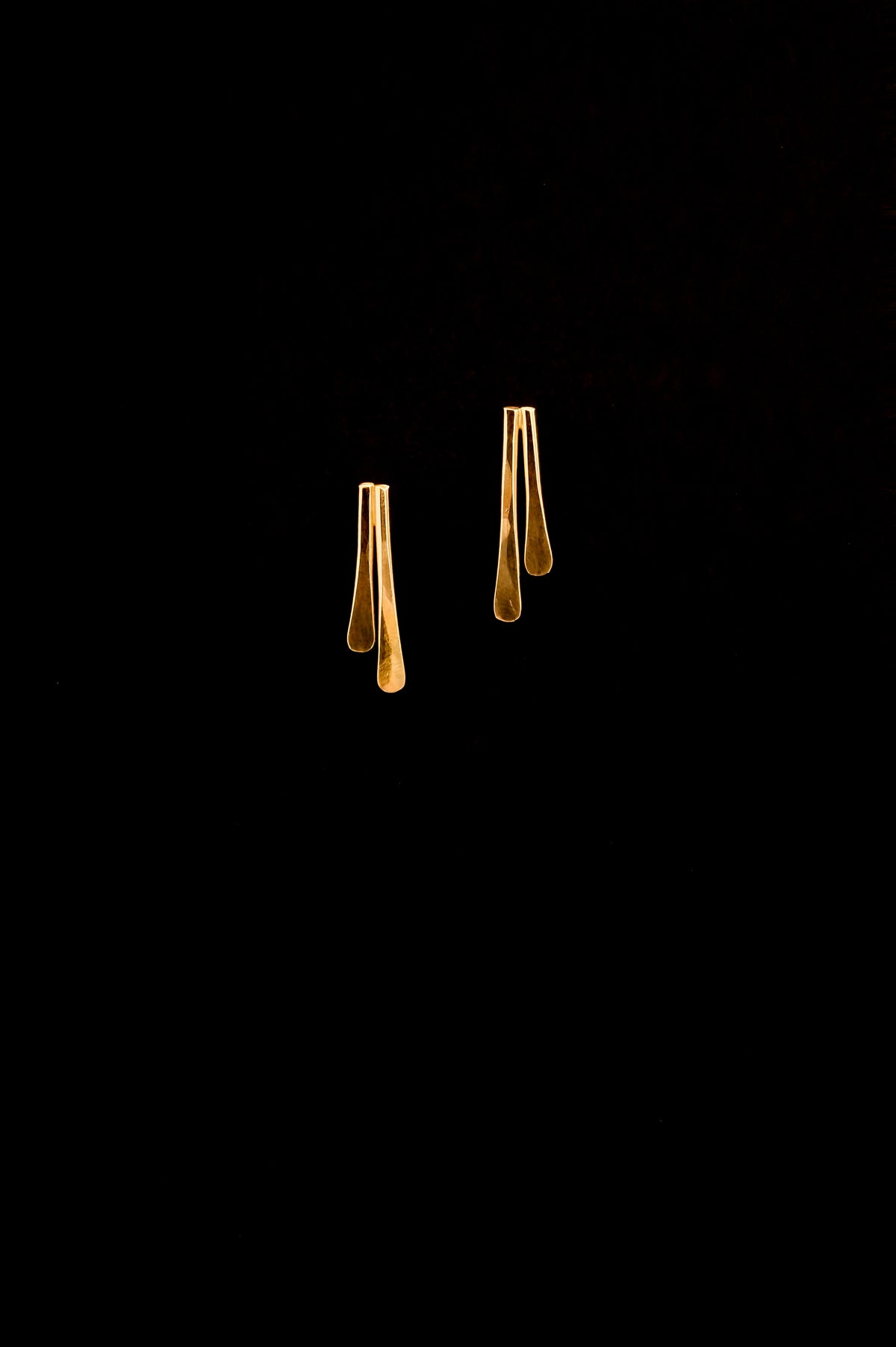 Double Sunburst Stud Earrings, Gold Fill, Rose Gold Fill, or Sterling Silver