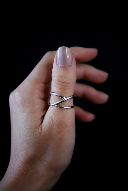 Branch Ring, Sterling Silver