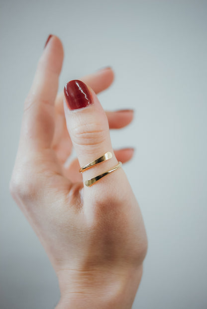 Sunburst Ring, 14K Gold Fill