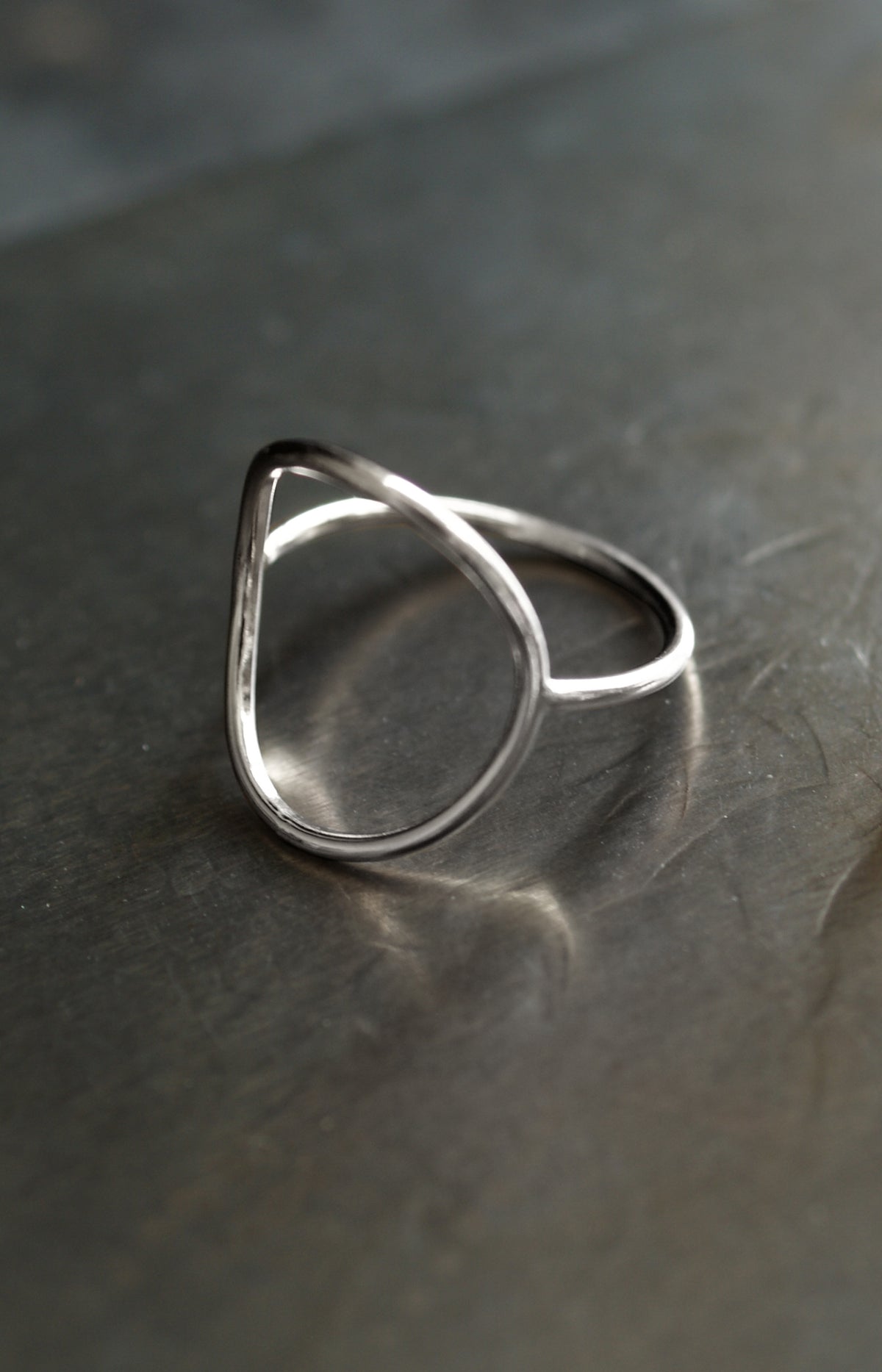 Circle Ring, Sterling Silver