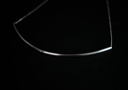 Arc Necklace, Gold Fill or Sterling Silver