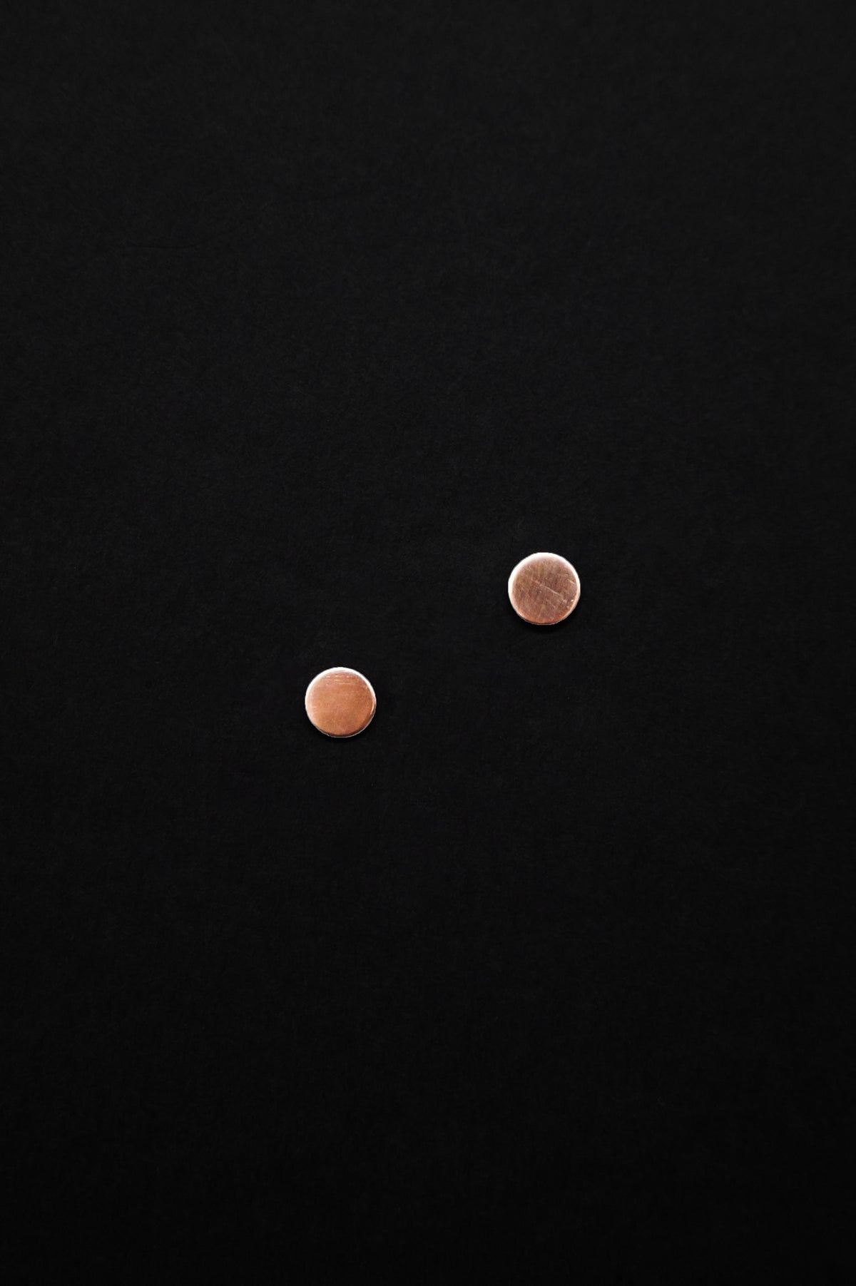 Dot Stud Earrings, Gold Fill, Rose Gold Fill or Sterling Silver