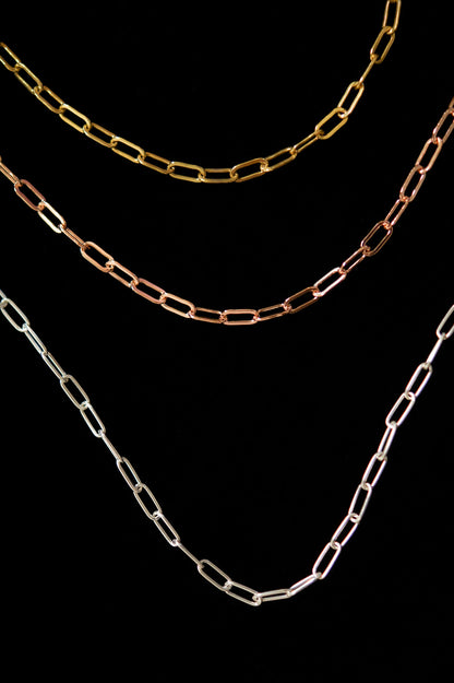 Rectangle Chain Necklace