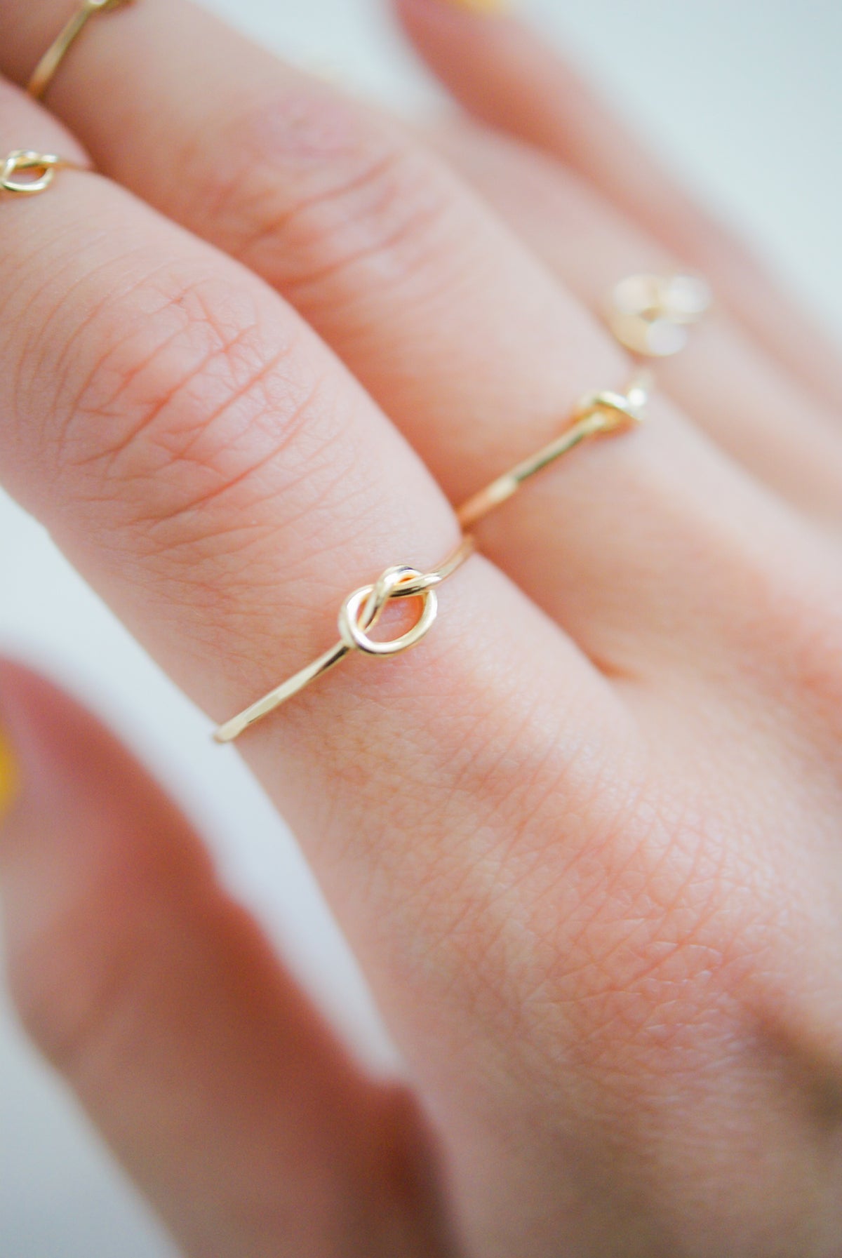 Open Knot Ring, 14K Gold Fill