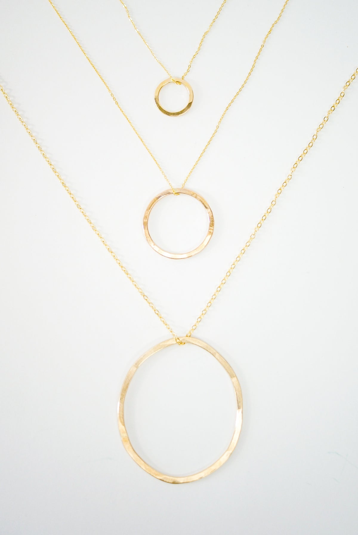 Large Open Circle Pendant