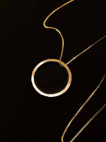Small Open Circle Pendant