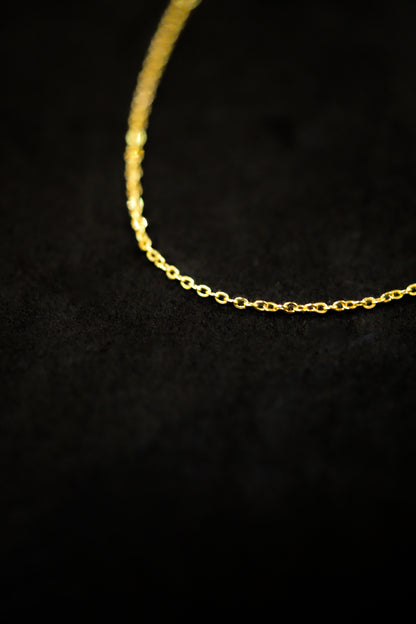 Choker with Textured Pendant Layering Necklace Set in Gold Fill