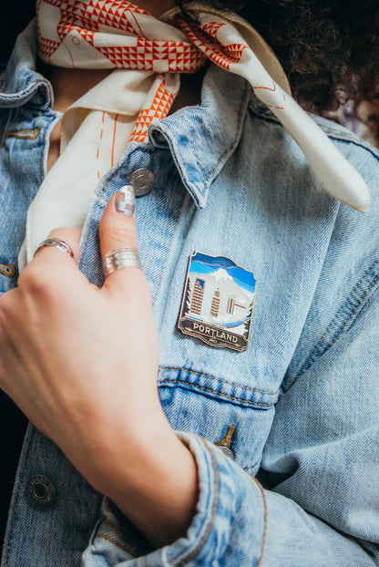 City of Portland Enamel Pin
