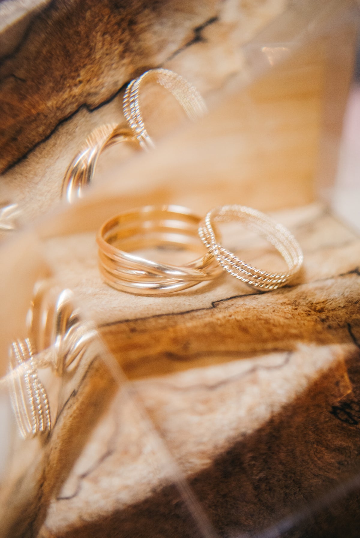 Overlap Ring, 14K Rose Gold Fill