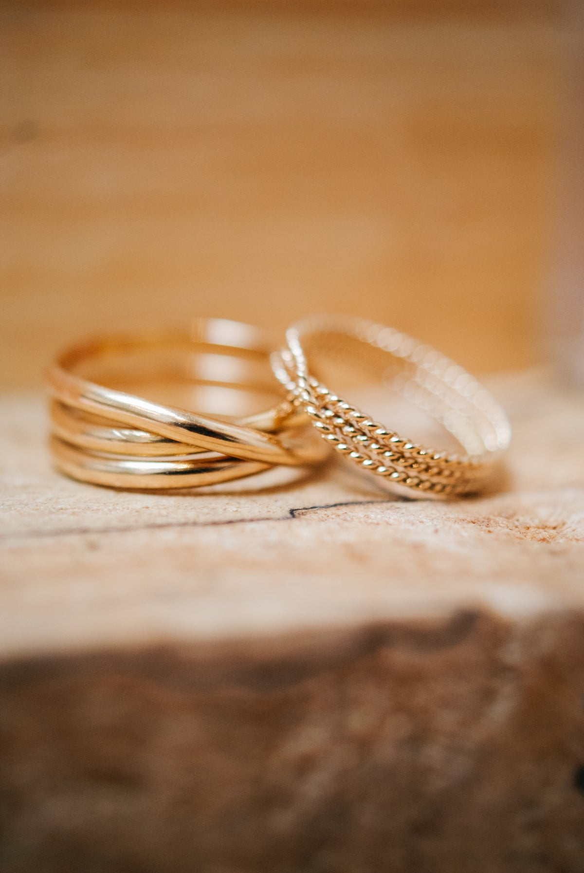 Overlap Ring, 14K Gold Fill