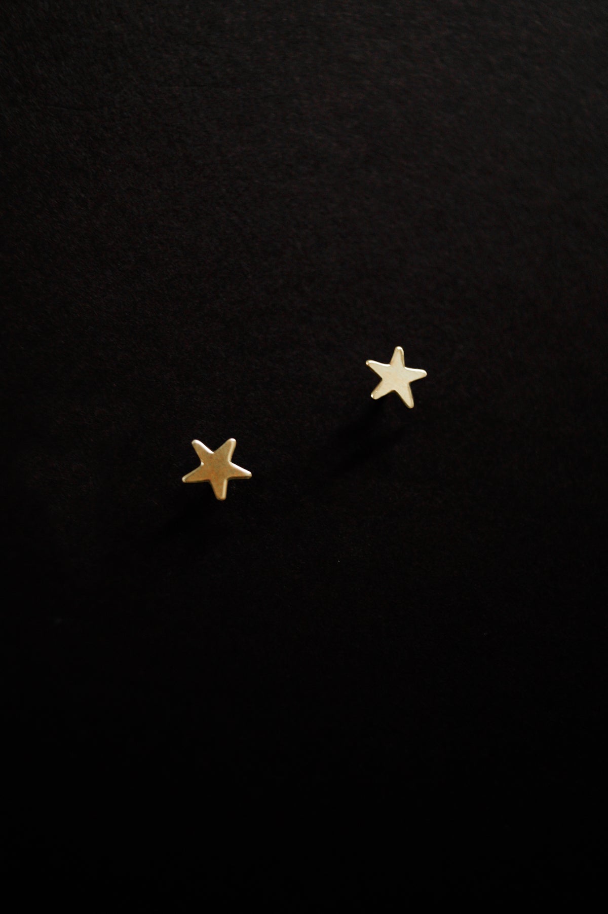 Star Stud Earrings, Gold Fill, Rose Gold Fill or Sterling Silver