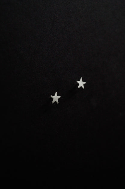 Star Stud Earrings, Gold Fill, Rose Gold Fill or Sterling Silver