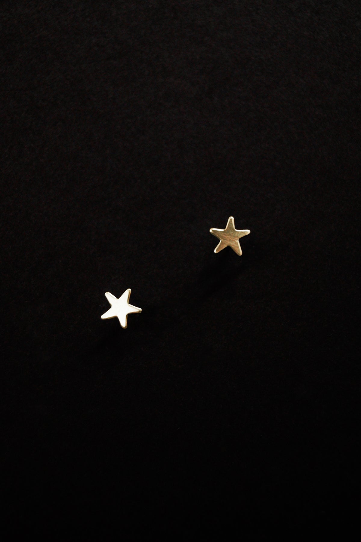 Star Stud Earrings, Gold Fill, Rose Gold Fill or Sterling Silver
