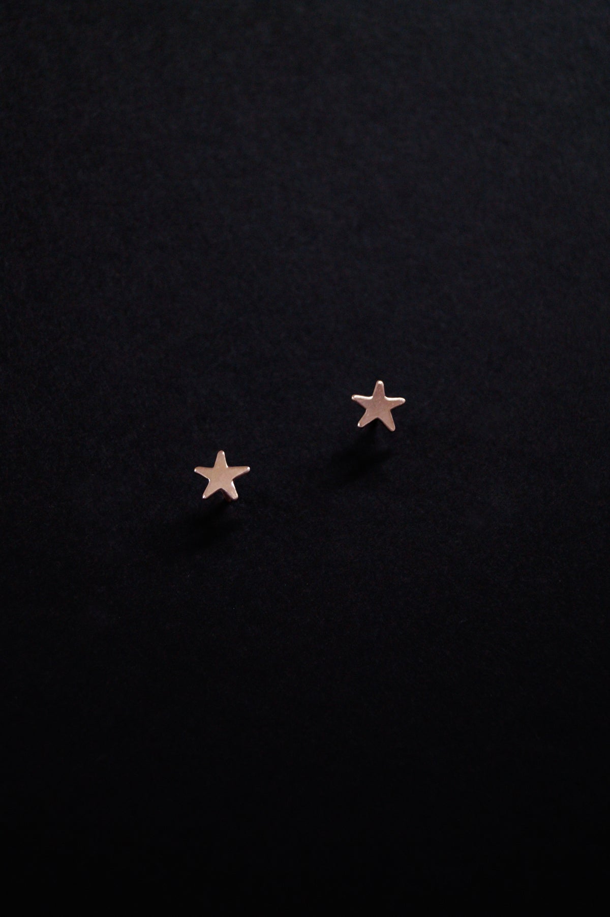 Star Stud Earrings, Gold Fill, Rose Gold Fill or Sterling Silver
