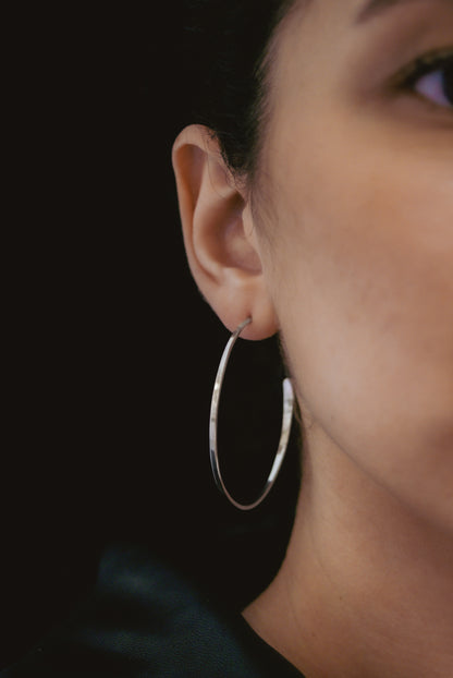Sunburst Hoop Earrings, Gold Fill, Rose Gold Fill, or Sterling Silver