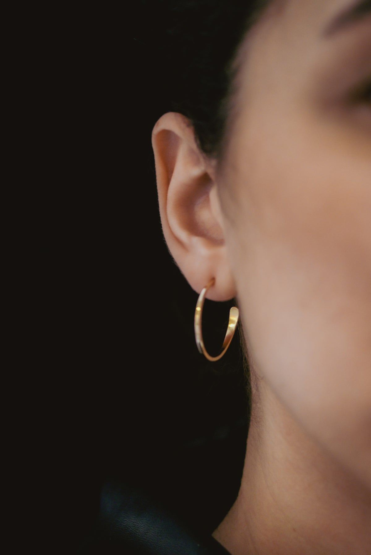 Sunburst Hoop Earrings, Gold Fill, Rose Gold Fill, or Sterling Silver