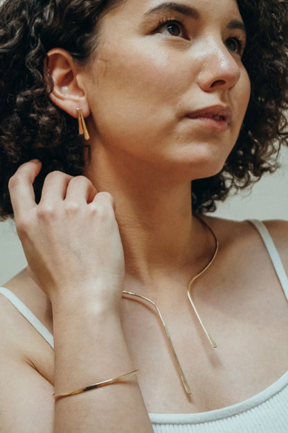 Sunburst Collar Necklace, Gold Fill, Rose Gold Fill, or Sterling Silver