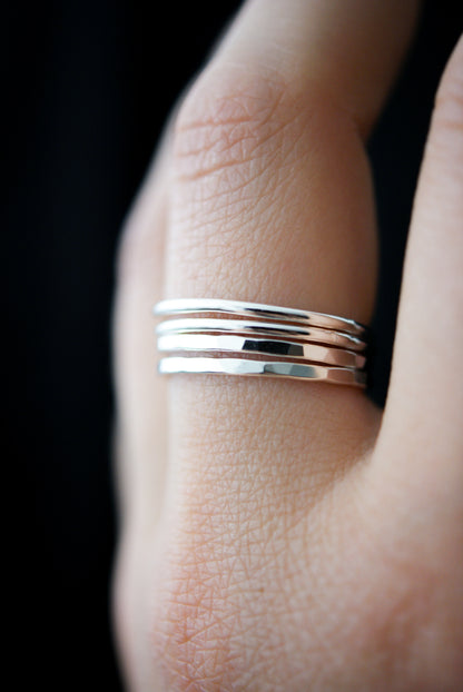 Thick Ring, Sterling Silver
