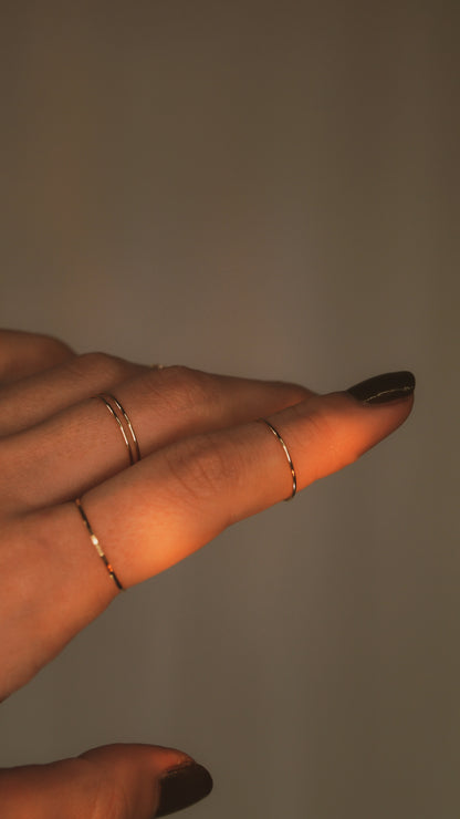Ultra Thin Ring, 14K Gold Fill