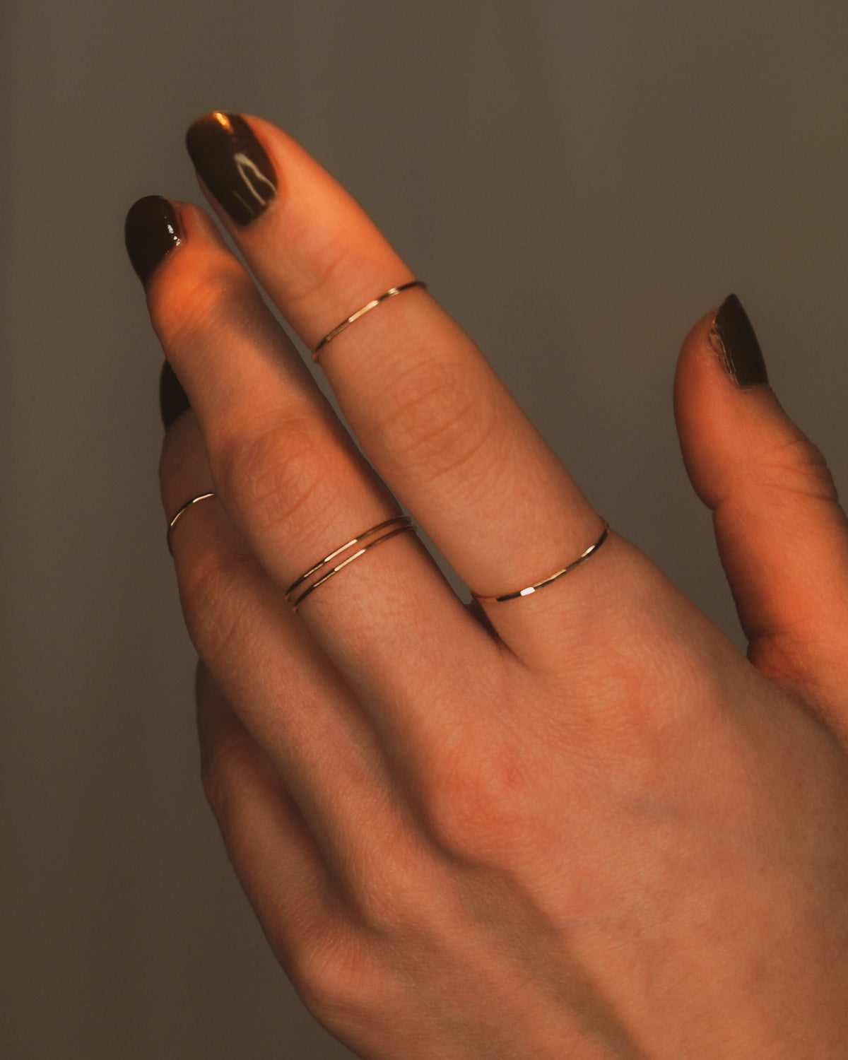 Ultra Thin Ring, 14K Gold Fill
