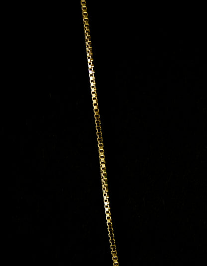 Tiny Monogram Necklace, 14K Gold Fill