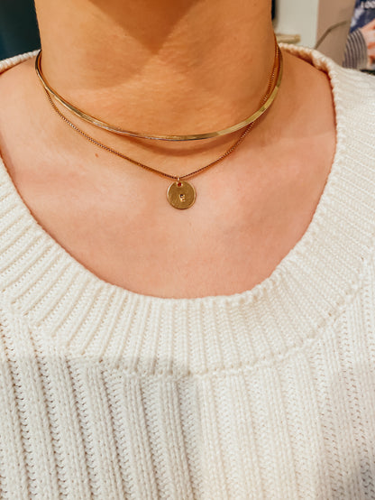 Monogram Circle Charm