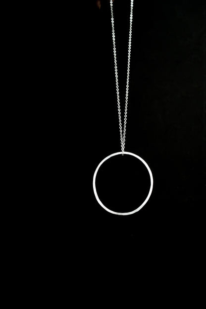 Large Open Circle Necklace