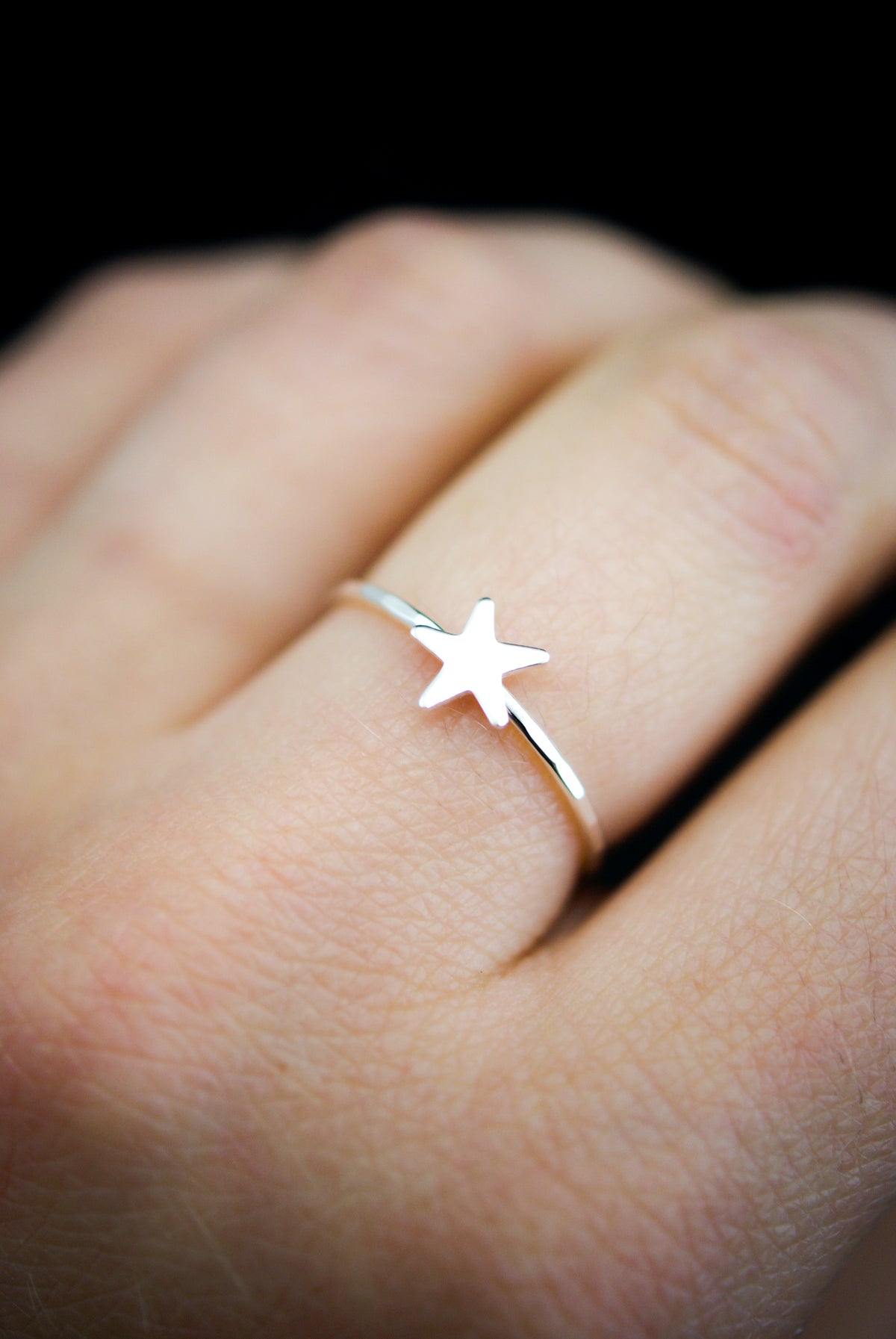 Star Ring, Sterling Silver