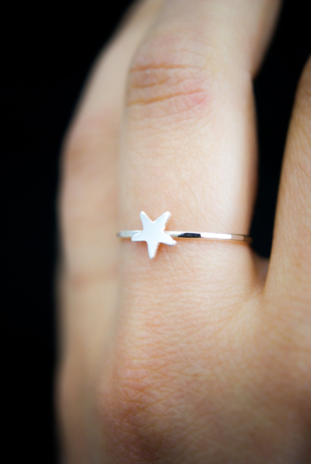 Star Ring, Sterling Silver