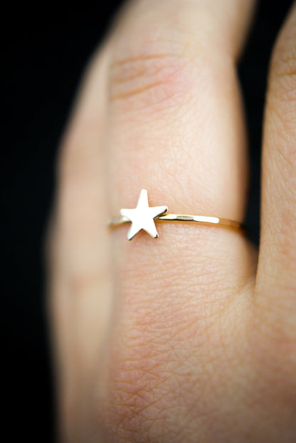 Star Ring, 14K Gold Fill