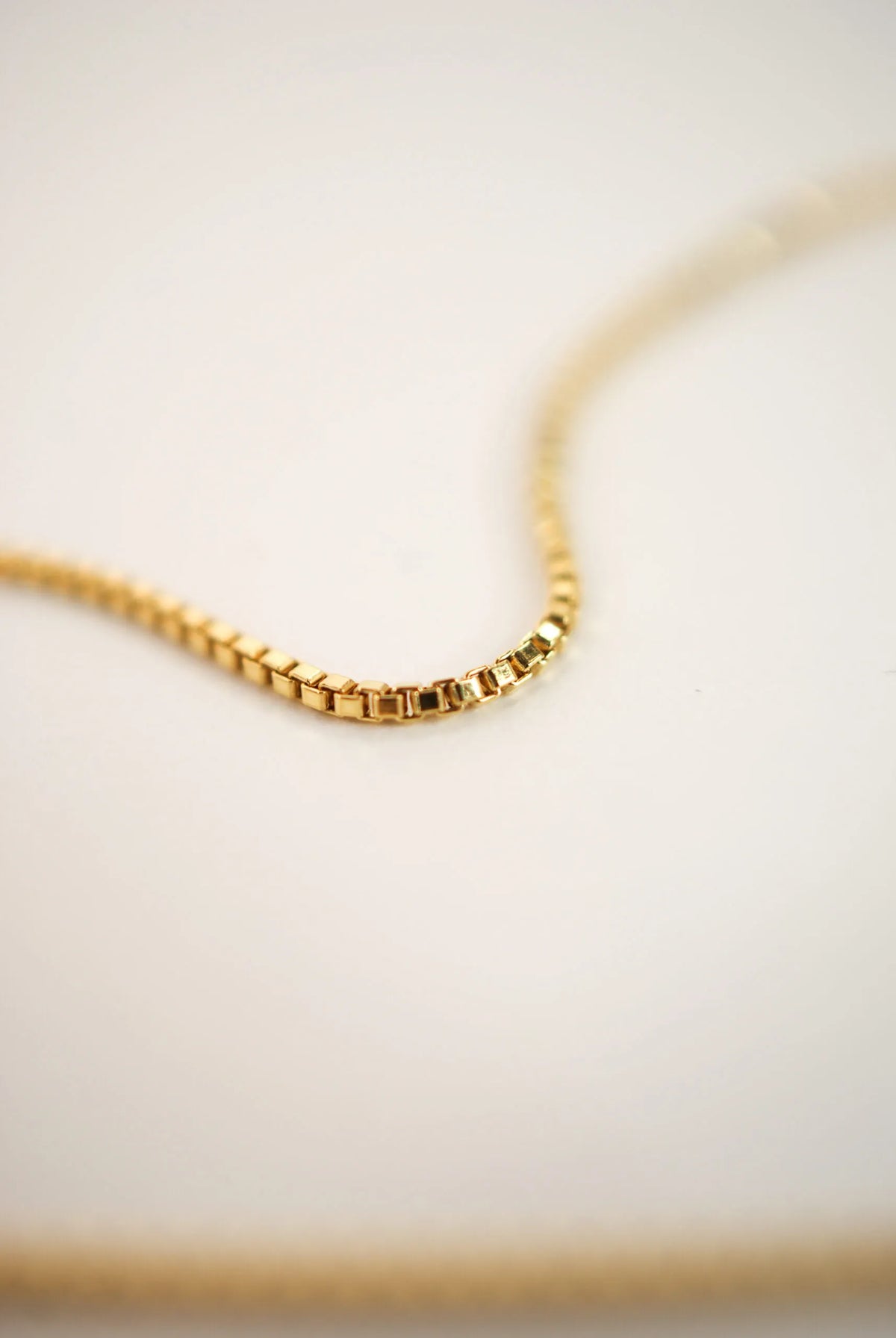 Tiny Monogram Necklace, 14K Gold Fill