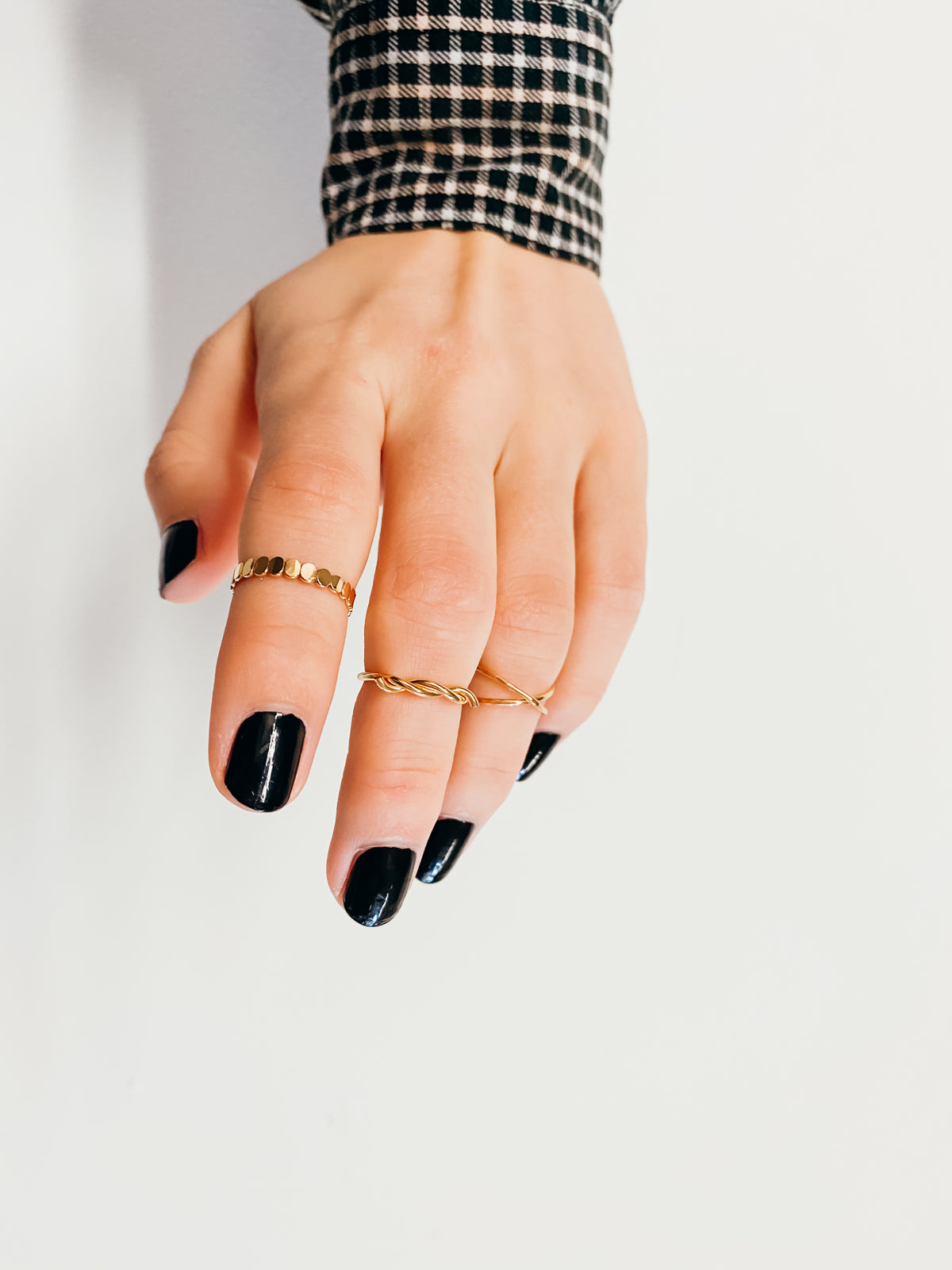 Barbed Wire Ring, 14K Gold Fill